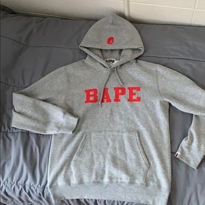 Bape hoodie size xL , from new college capsule